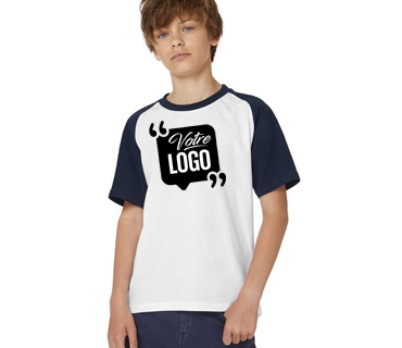 t-shirt enfant BASEBALL KIDS look modern